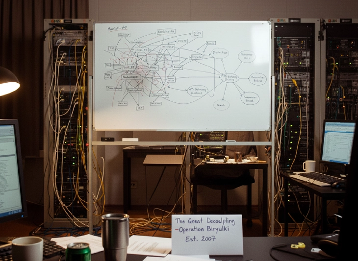 Как я распилил монолит на микросервисы, когда никто ещё не знал этого слова